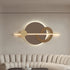 Minimalistic circle Wall Art with Led